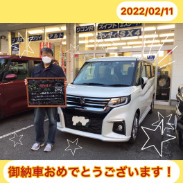 ソリオのご納車です★